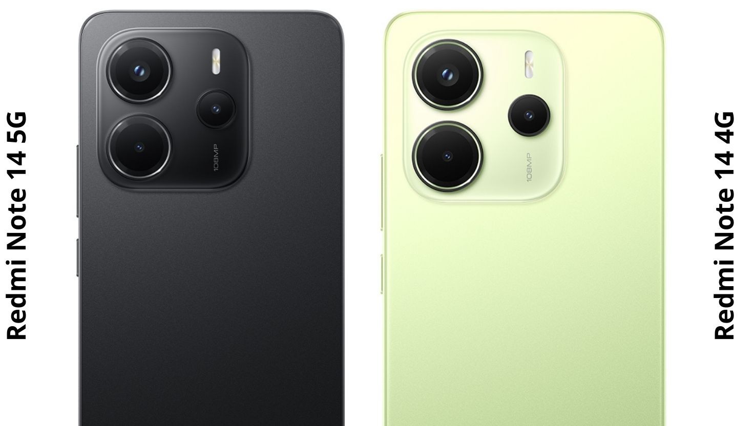 مقارنة بين Redmi Note 14 4G - Redmi Note 14 5G المواصفات والاسعار